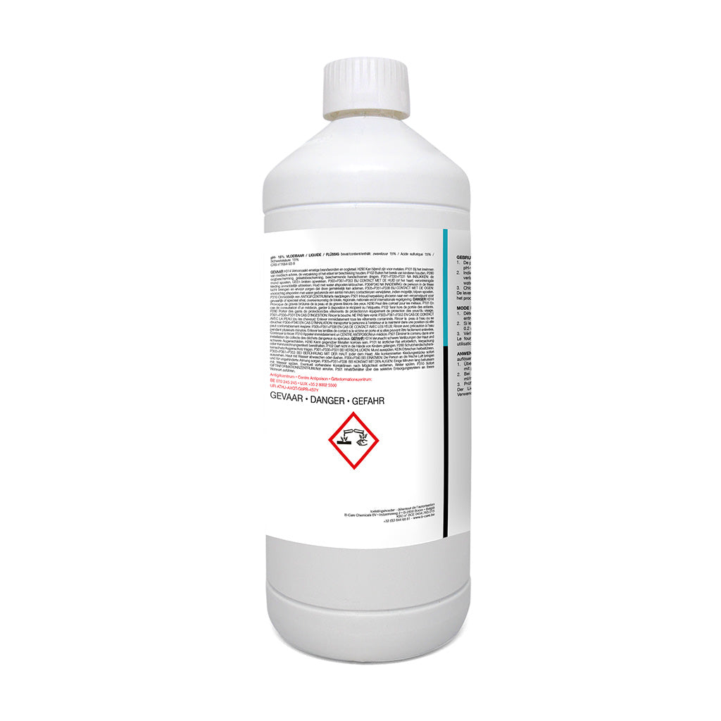 pH Min vloeibaar (zwavelzuur 15%) 1 L