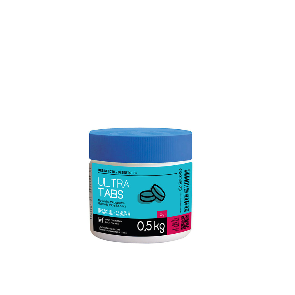Ultra tabs chloortabletten 20 g / 500 g